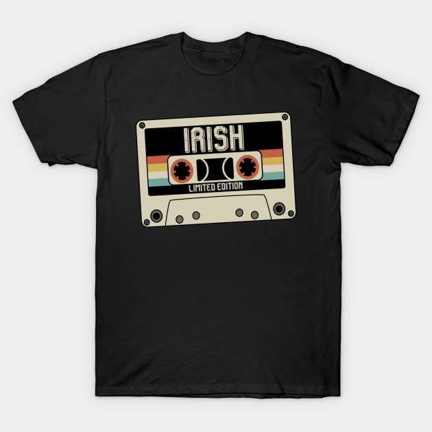 Irish - Limited Edition - Vintage Style T-Shirt by Debbie Art